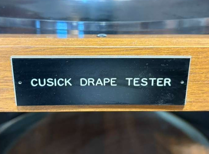 James H. Heal & Co. Phase 1 Cusick Drape Tester