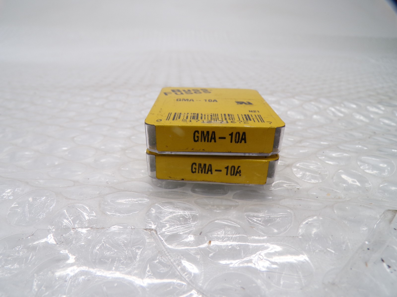 BUSSMANN GMA-10A FUSE LOT OF 2 PKG OF 5 NSMP