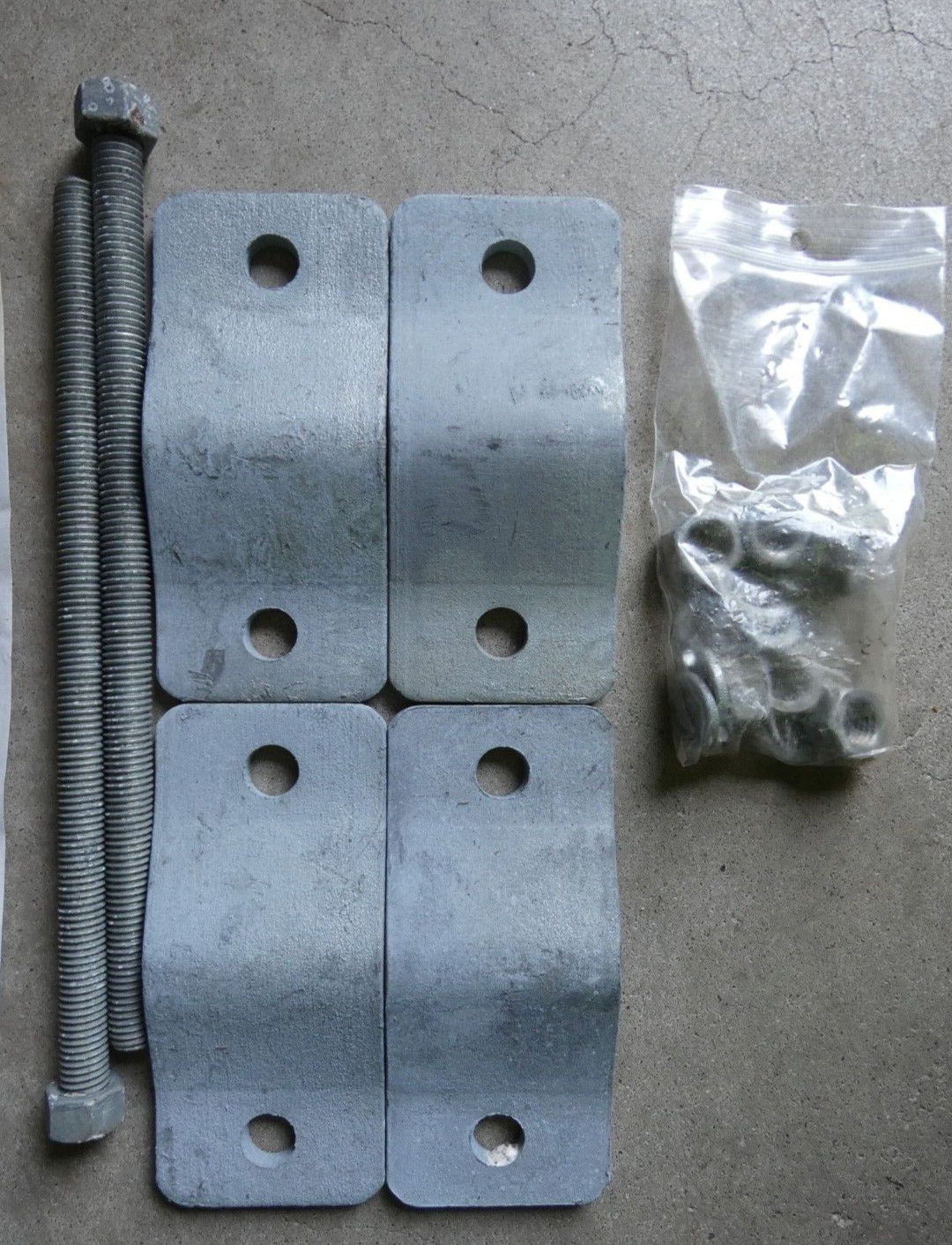 New Sinclair Clamp Set for Pipes from 1.5″ up to 3.5″ Model # 5