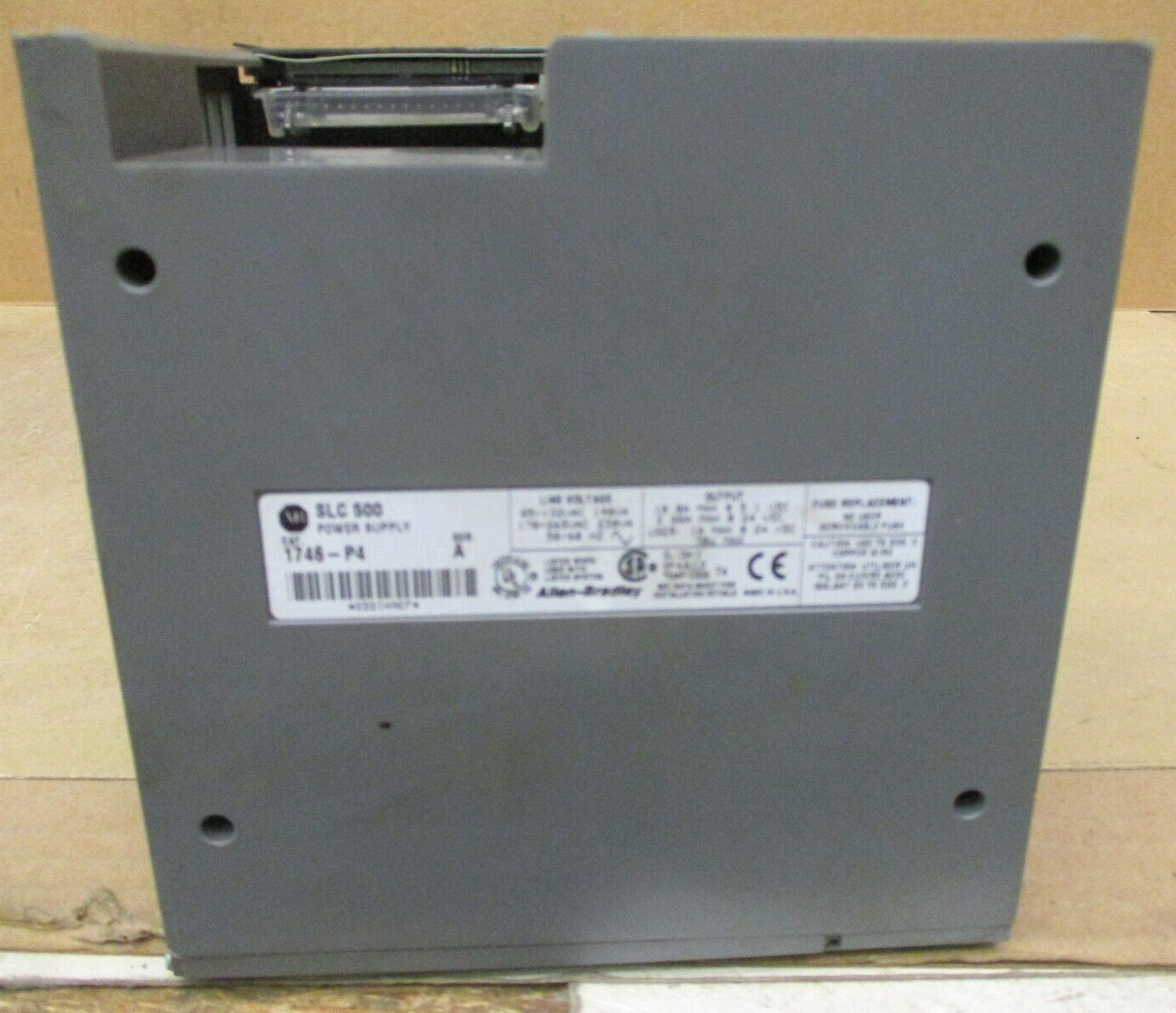 Allen-Bradley SLC 500 1746-P4 Ser A 1747-SDN 1747-DCM 1746-IB16 48680GN