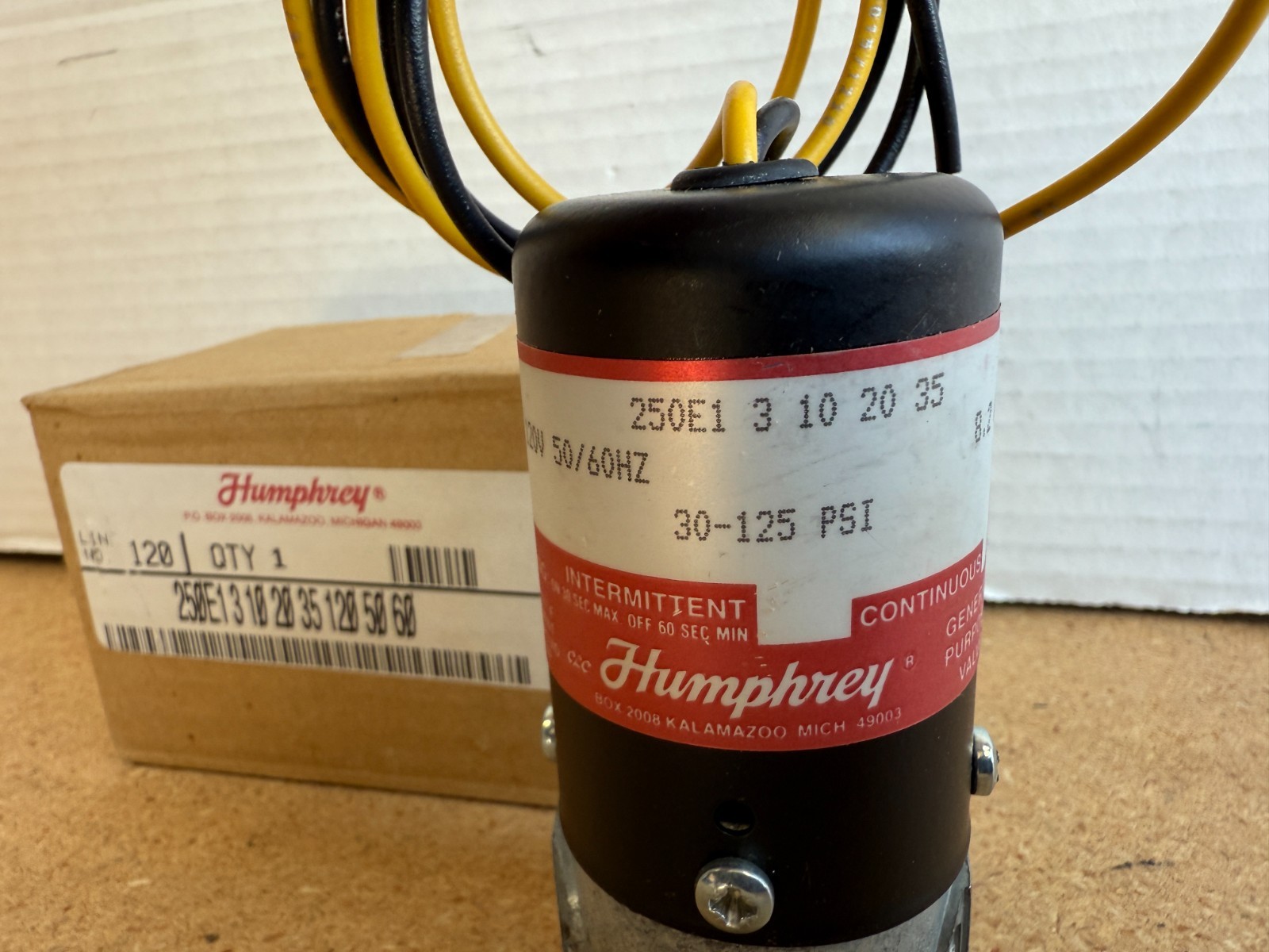 HUMPHREY 250E13102035 120V 30-125PSI NSNP
