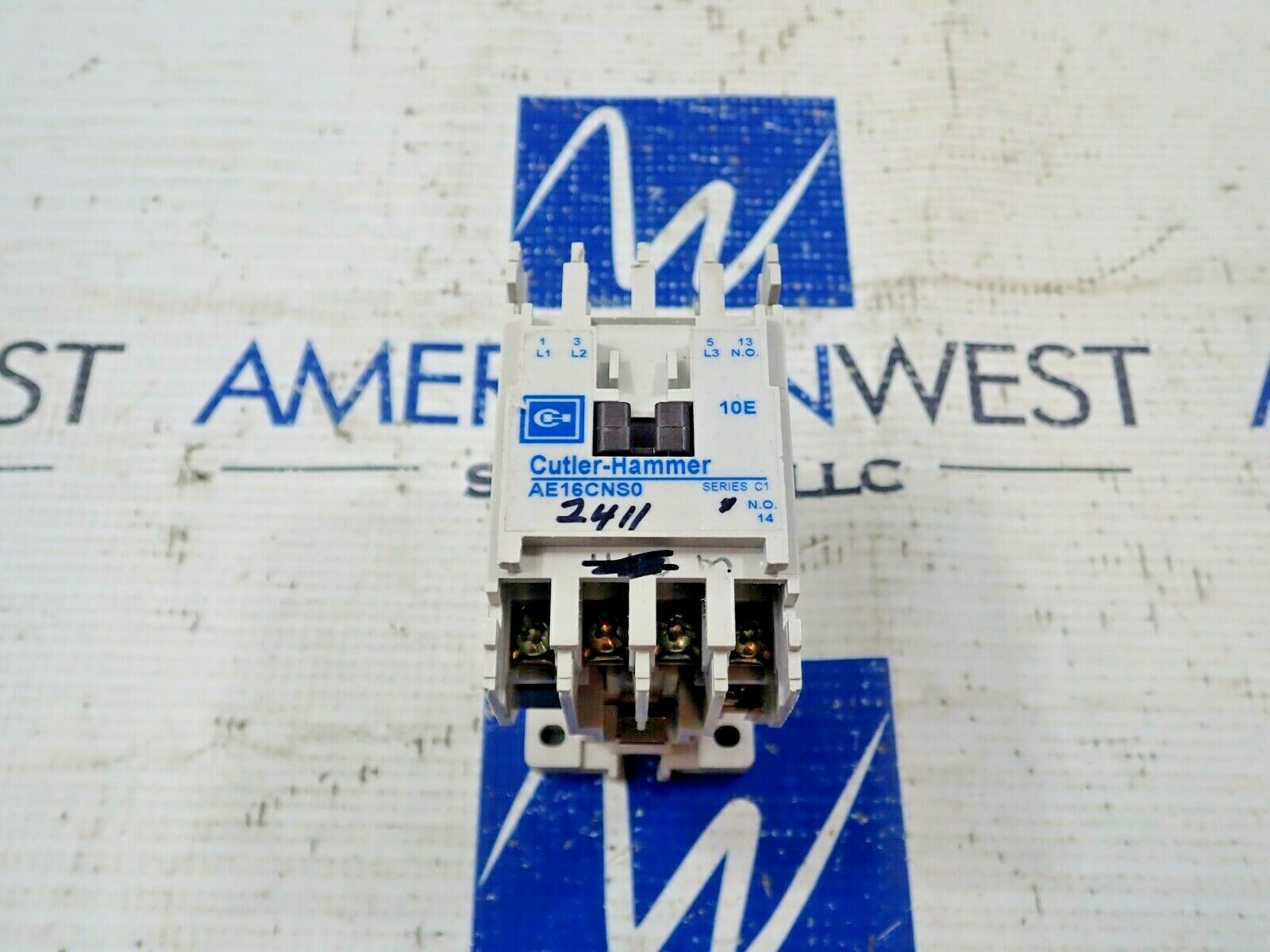 Cutler Hammer AE16CNS0 Contactor Series C1 110/120V coil