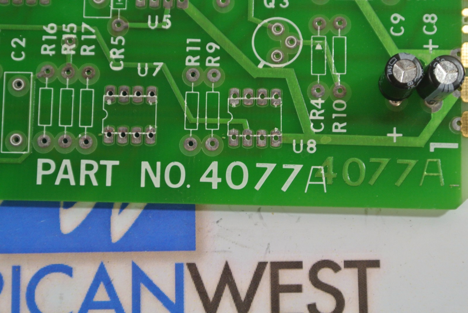 Struthers Dunn Magnecraft Printed Circuit Board 4077A