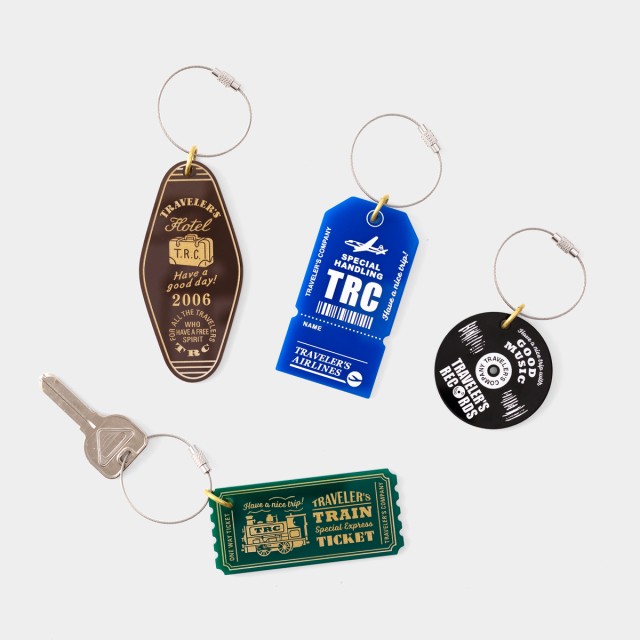 Traveler’s Factory TF Acrylic Keychain: Airline (07101045) Official Japan NEW