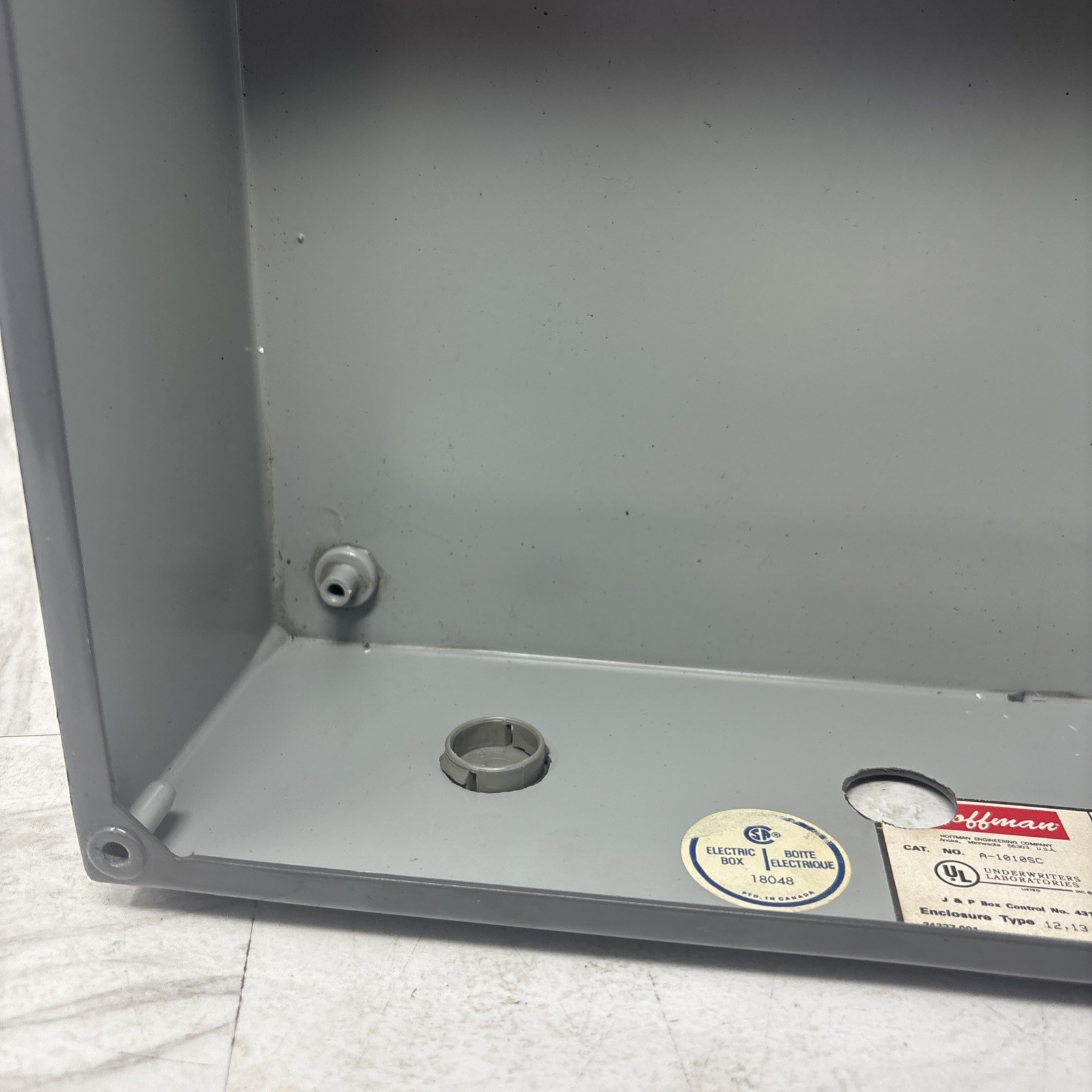 Hoffman A1010SC Box 54240 10″X10″X4″