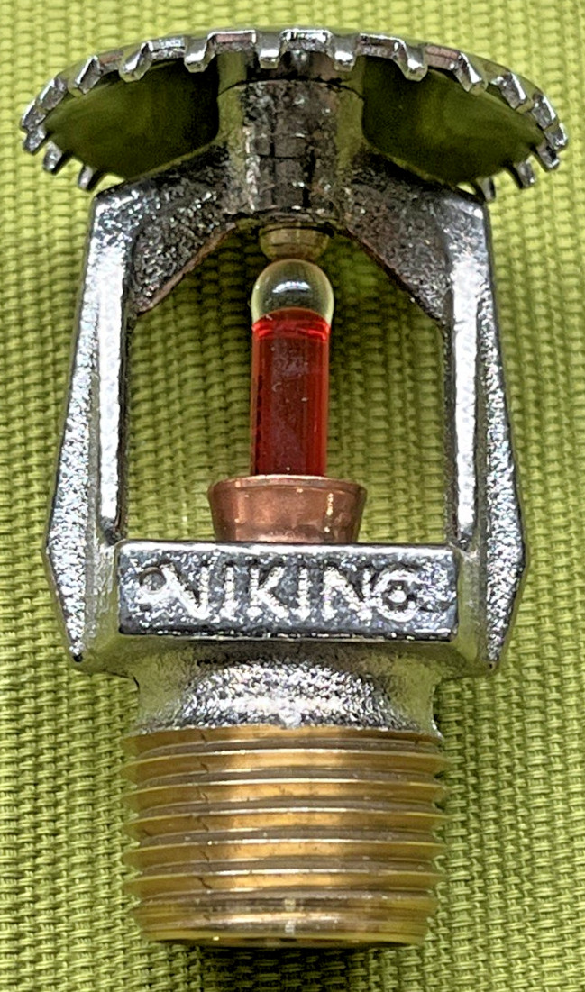 Viking Upright Sprinkler VK100 Micromatic® Standard 155 degrees, 1/2″ (Lot of 7)
