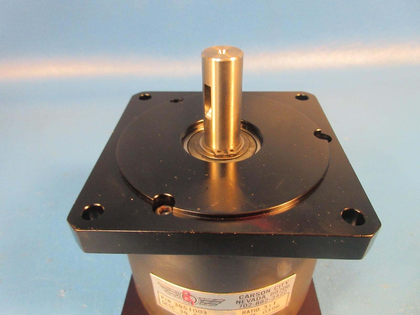 CGI Motor 34SI003, Precision Spur Gearhead 34-SI003, 34 Spur, Ratio 3:1