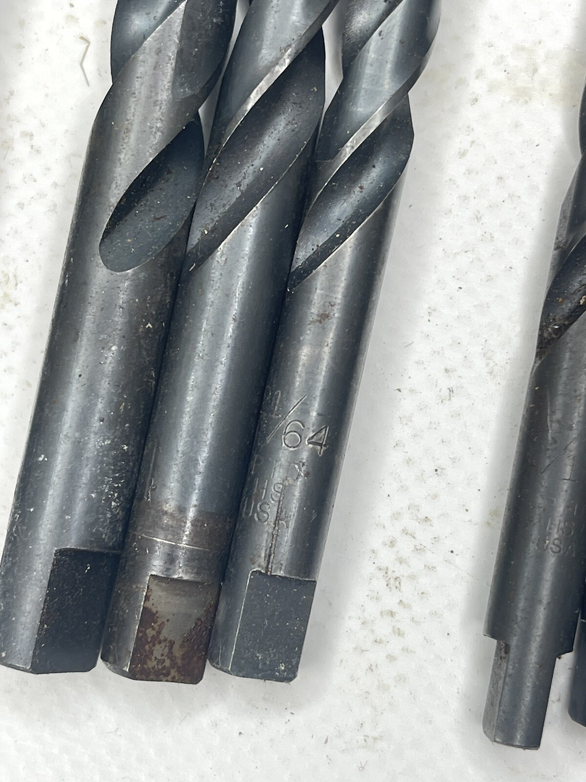 Lot Of 18 Miscellaneous High Speed Drill Bits PTD Machine Shop Metal Tools