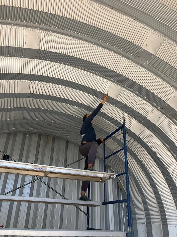 DuroSPAN S-Model 40x30x16 Steel Arch Building | Clear Span | Open Ends DIY