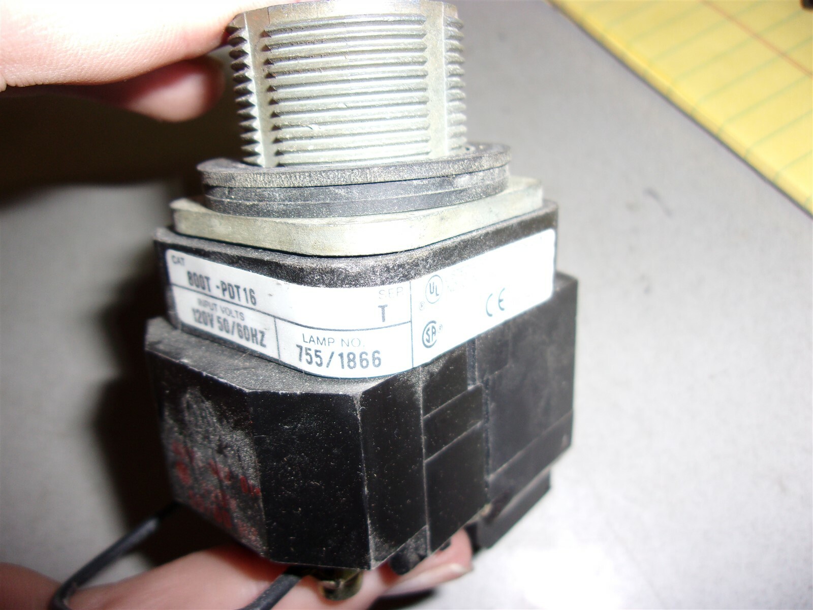 Allen Bradley 800T-PTD16 120V Switch *FREE SHIPPING*