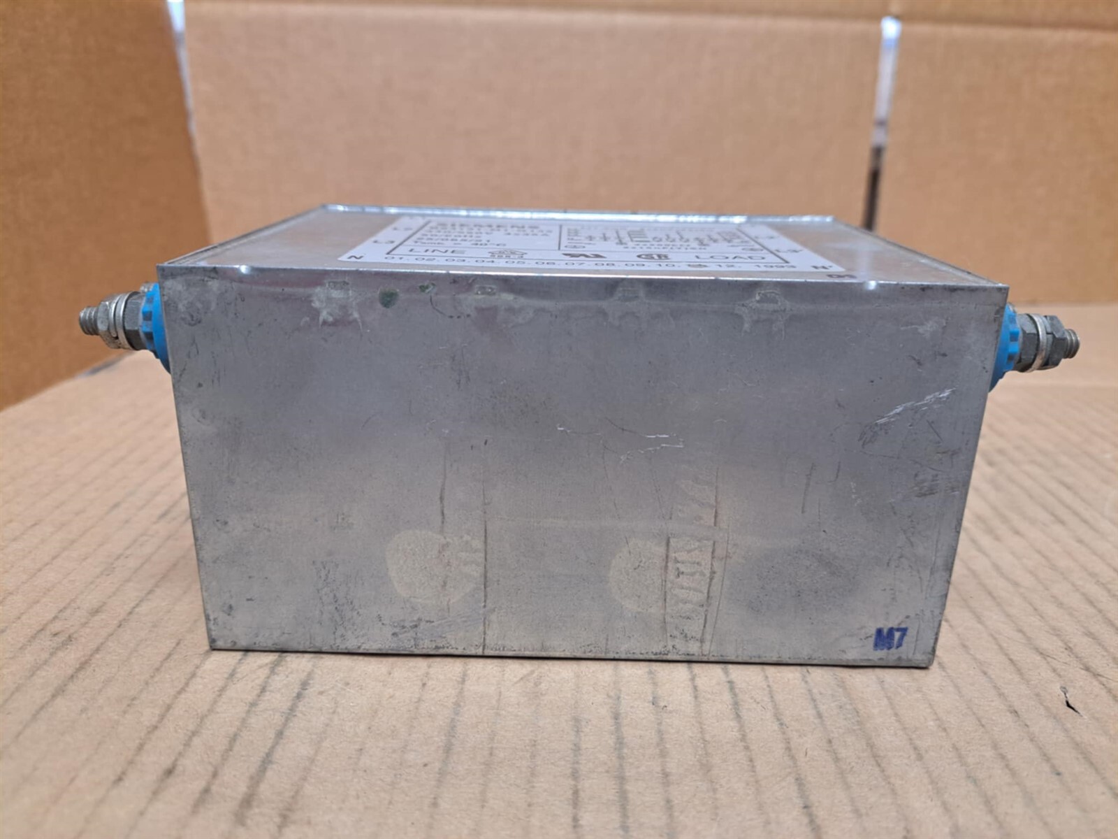 Siemens 3 Phase EMI Line Filter Part No. B84131-M1-G135
