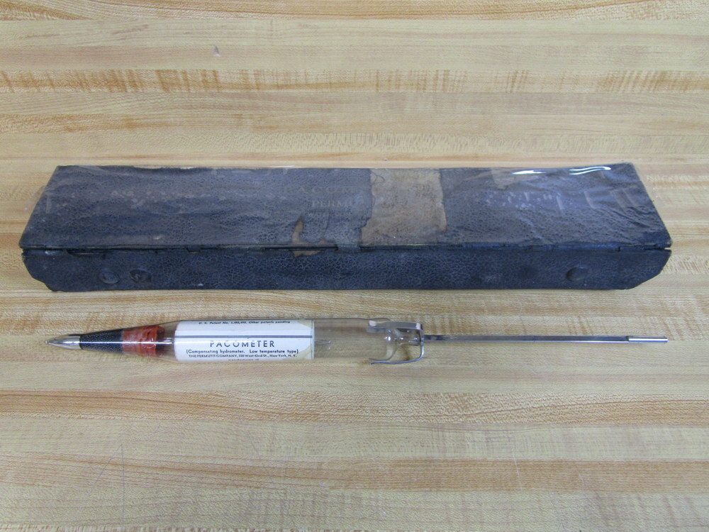 The Permutit Company 563L Vintage, Antique Pacometer