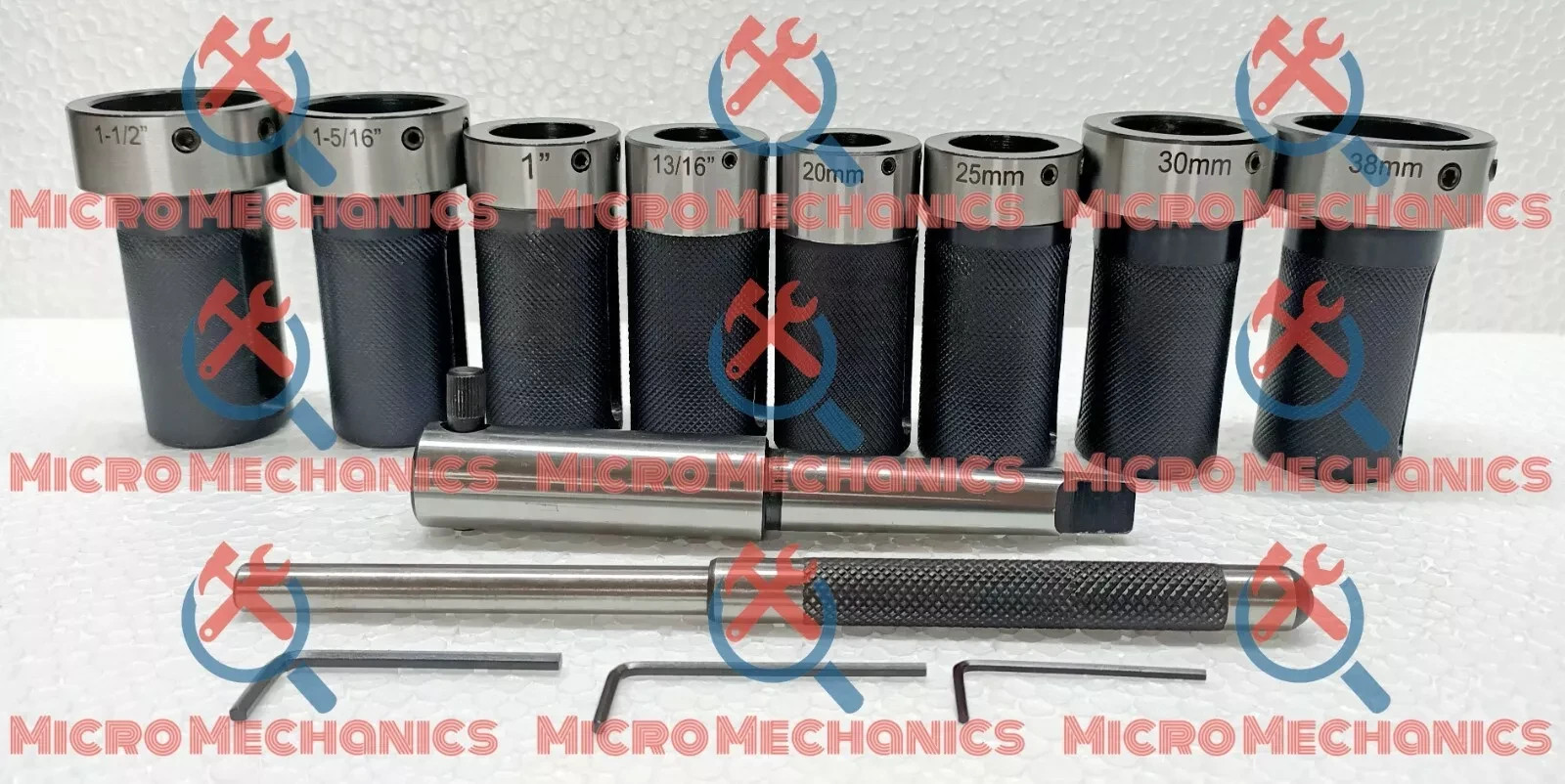 MT2 Die Holder Kit For Lathe Tailstock Morse Taper 2 Sliding Action Inch MM USA