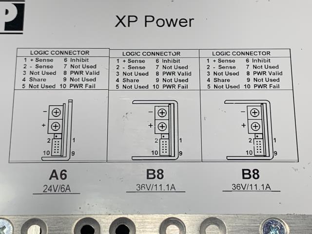 XP Power Supplies – FXB8B8A6-01 w/Warranty