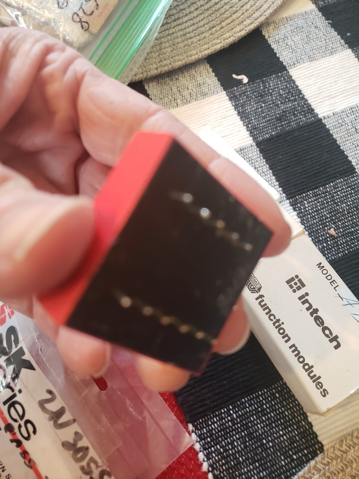 NEW Old Stock Intech Multi Functional Module Chip Red # A-733J / FMI