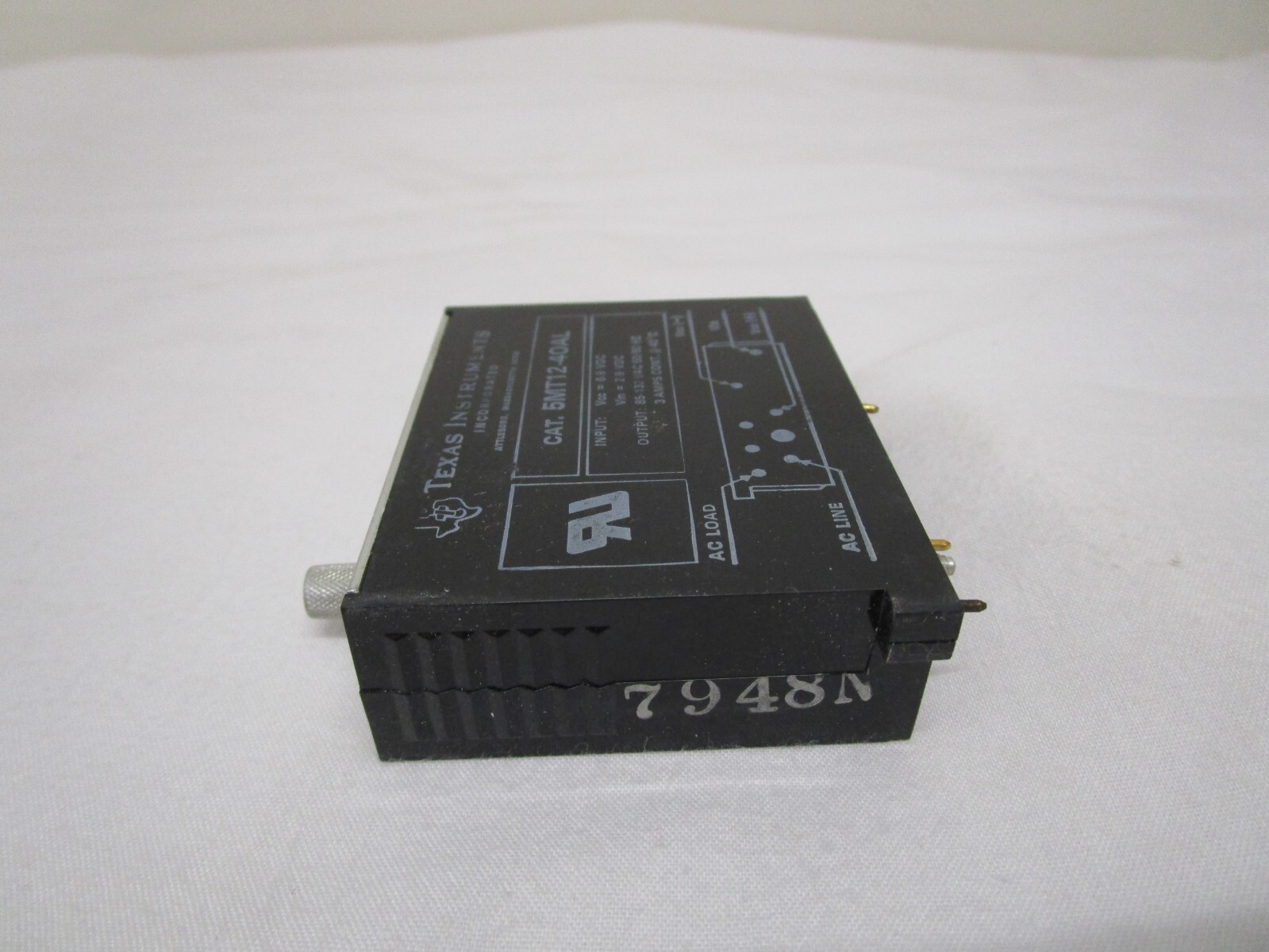 NEW TEXAS INSTRUMENTS PLC 5MT12-40AL OUTPUT MODULE
