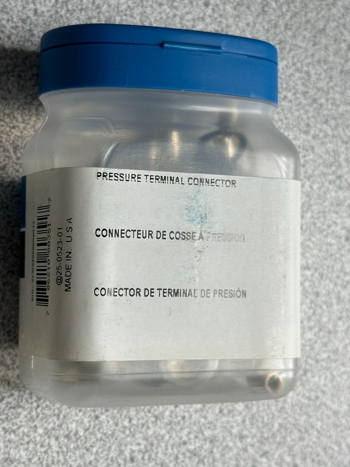 NEW Pack of 50 T&B Sta-Kon C10-38 Ring Terminals, 3/8″ Inc Stud Size, 12-10 Awg