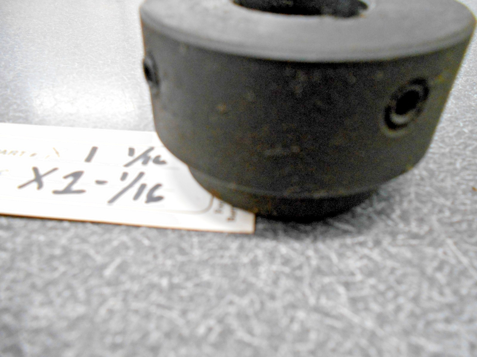 Weld-On Hub, Series X 1-1/16. Round Bore. Burns/Tisco. NOS! X1-1/16