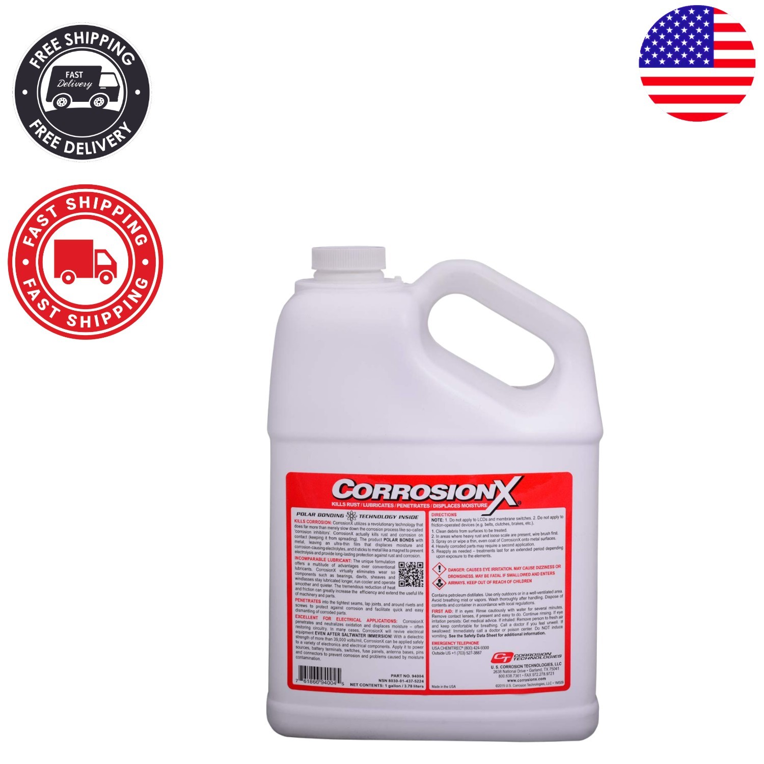Industrial-Strength 1 Gallon Corrosion Prevention – Protects Electronics & Parts
