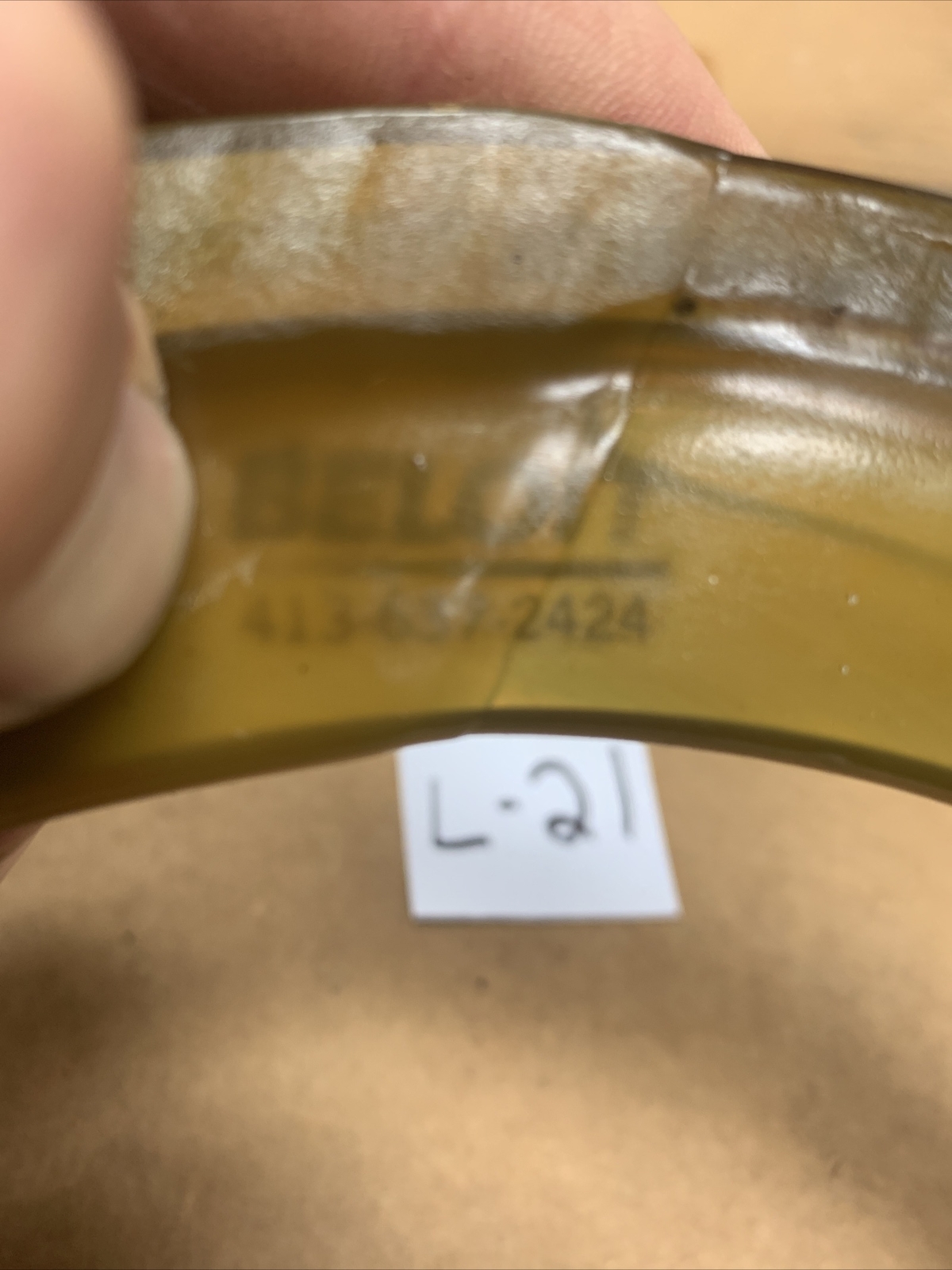 Beloit 413-637-2424 CARBIDE SLITTER BANDS 6B2223S New GL&V