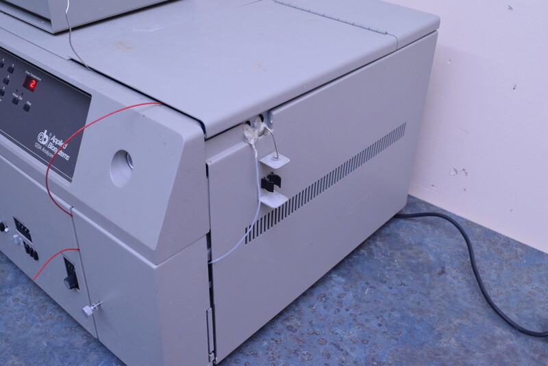 AB APPLIED BIOSYSTEMS 120A ANALYZER WITH CHART RECORDER