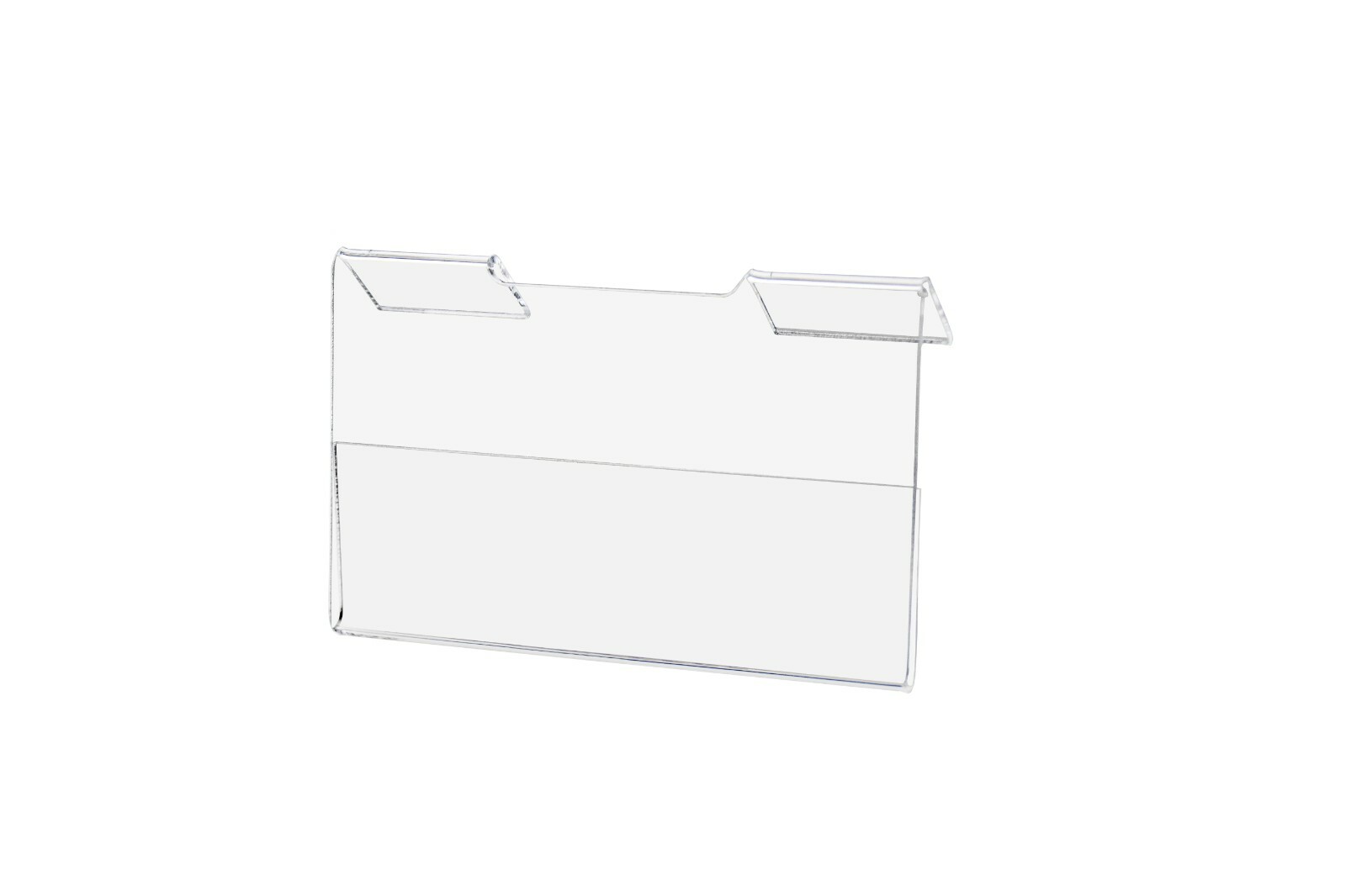 Grid or Slatwall Business Card Small Info Holder Display Rack Lot of 24