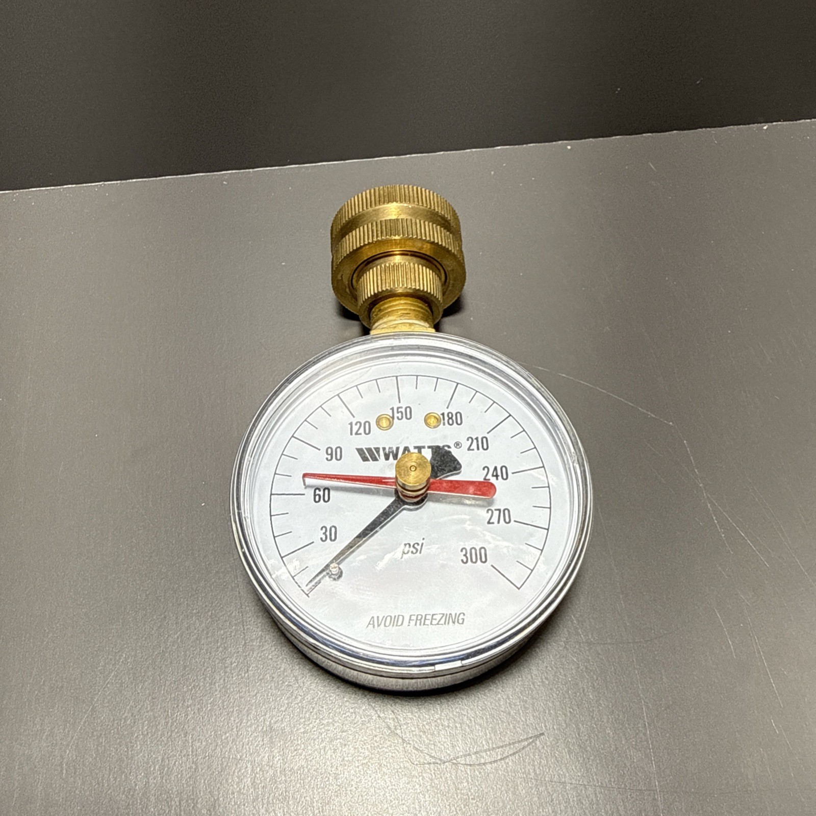 WATTS 0069721 276H300 HOSE CONNECTION GAUGE 0-300 PSI