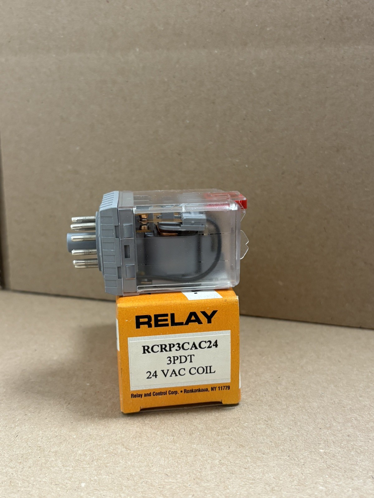 RCRP3CAC24…3PDT 24V AC 11 PIN RELAY
