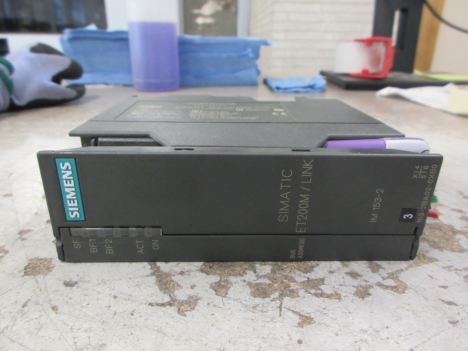 Siemens Simatic S7 ET200M/Link Module 6ES7 153-2BA02-0XB0 E-Stand: 3 Used