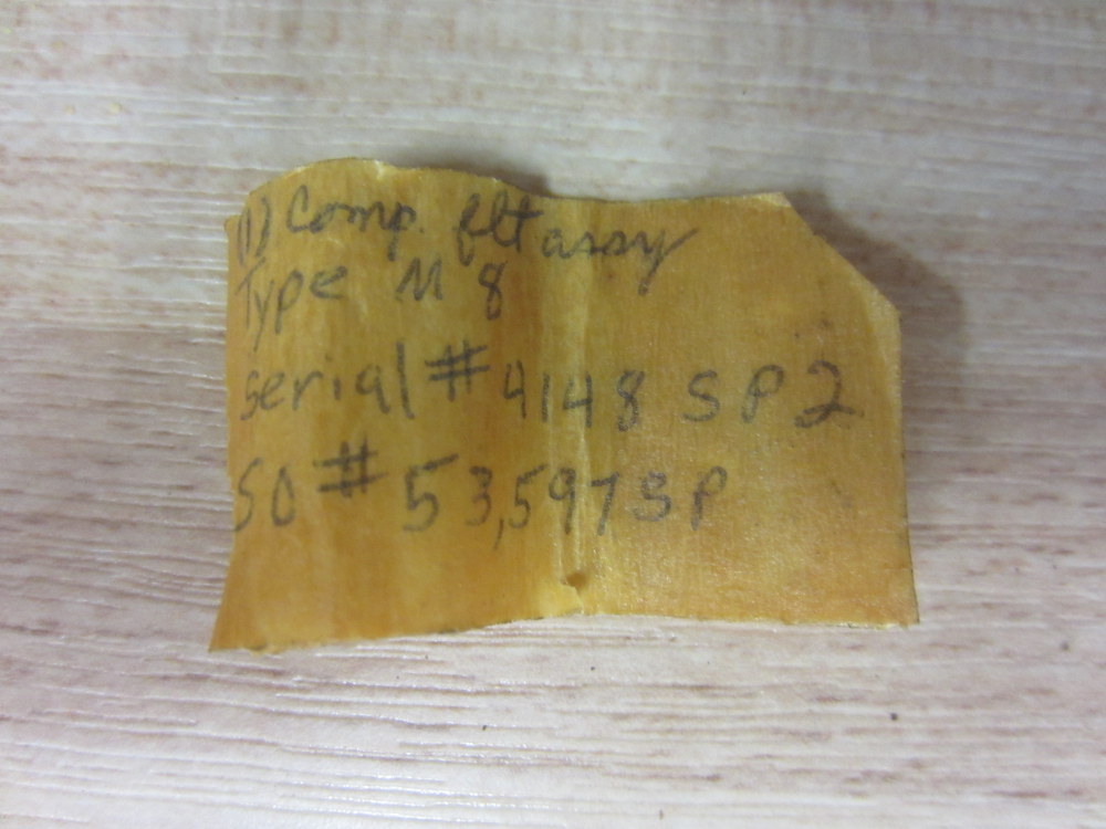 Waukee Type M8 Comp Float Assembly 4148. S.P.3