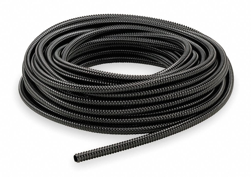 Liquid-Tight Conduit, 3/4In X 100Ft, Black