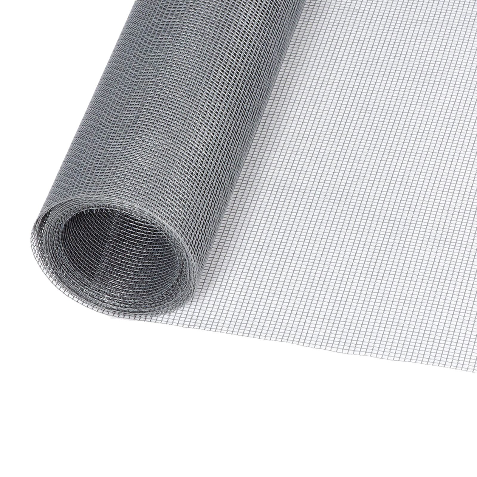 Windows Screen and Door Replacement, 48″x118″ Durable 48″ x 118″, Gray