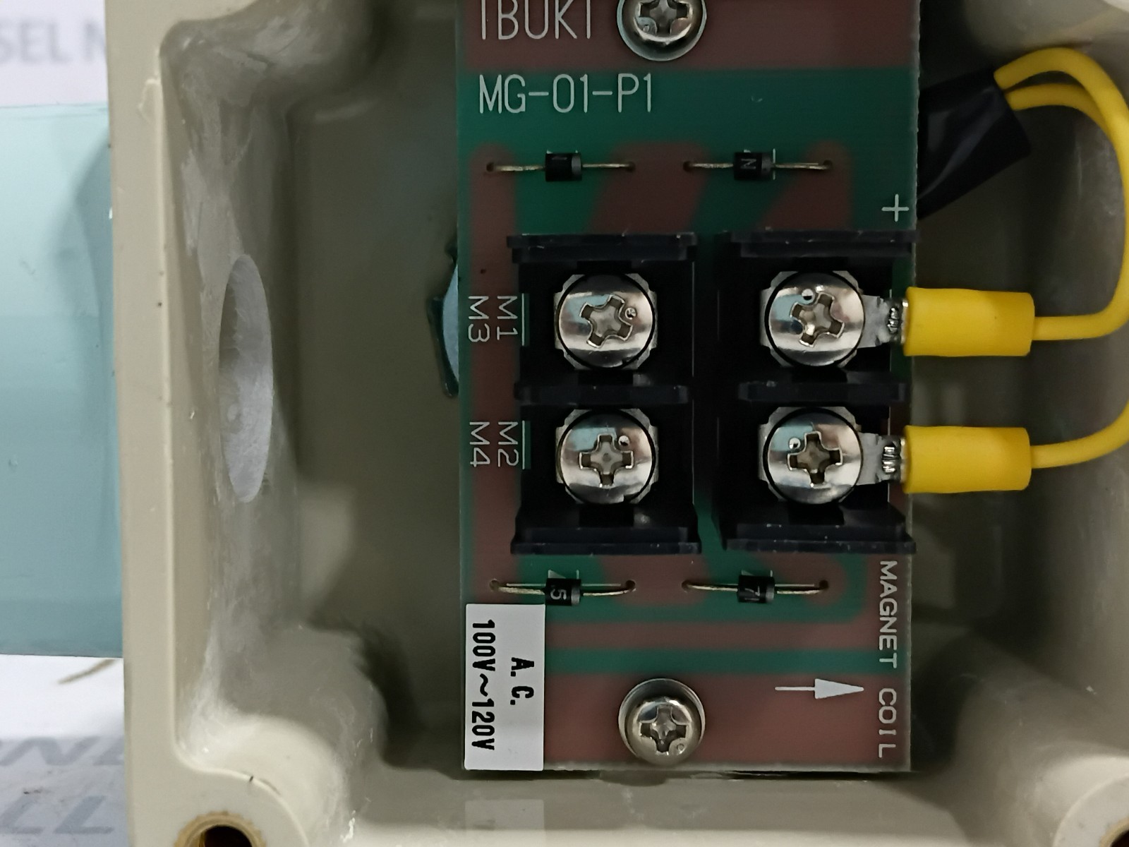 Ibuki 6-EV TYPE Coil For Air Horn AC100-120V, 0.4-1.0Mpa (Unused New)