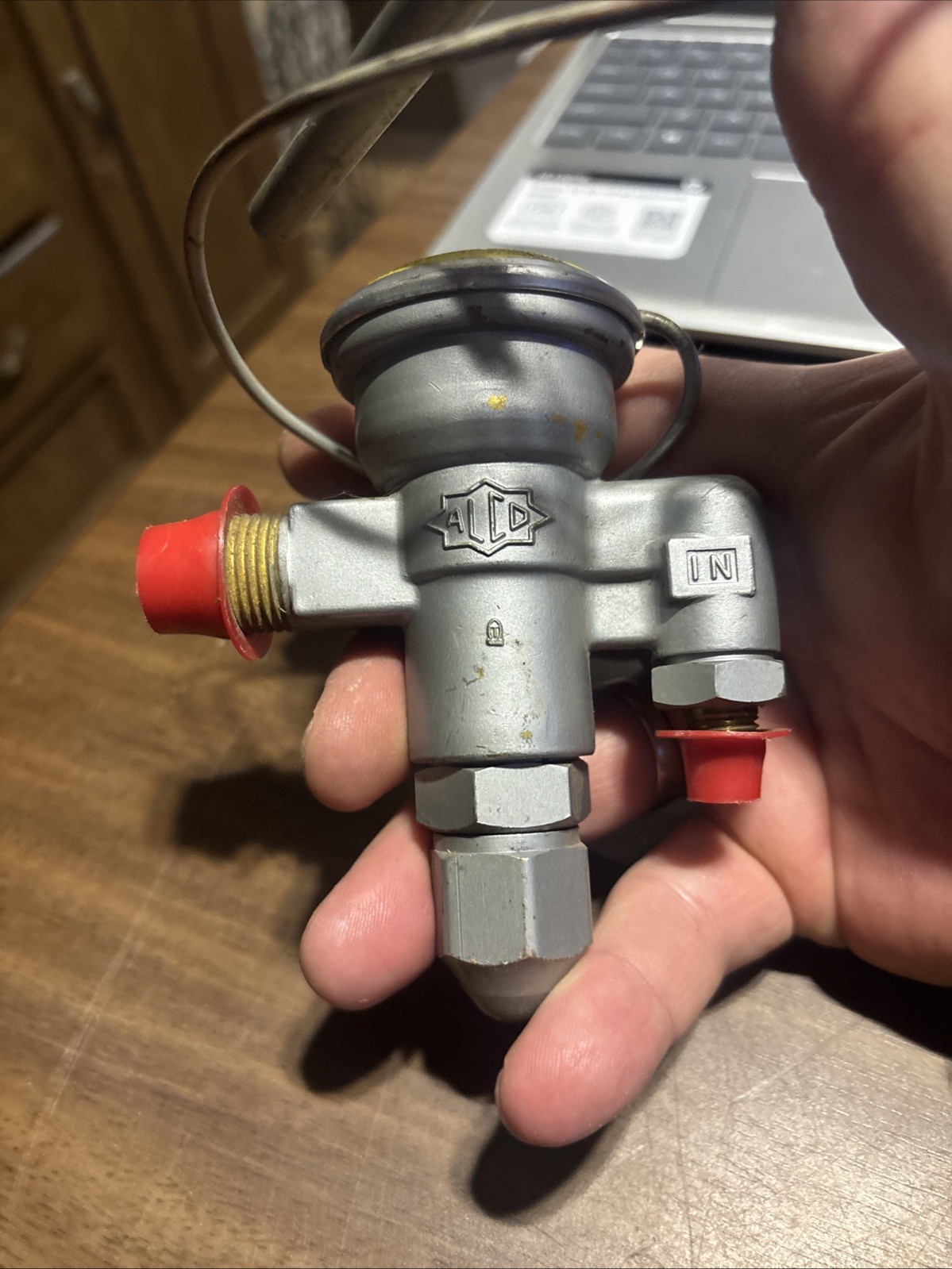 ALCO 402-1F Thermo Valve, 1/4 tons, 45 MOP, 12 refrig., 10 SH.