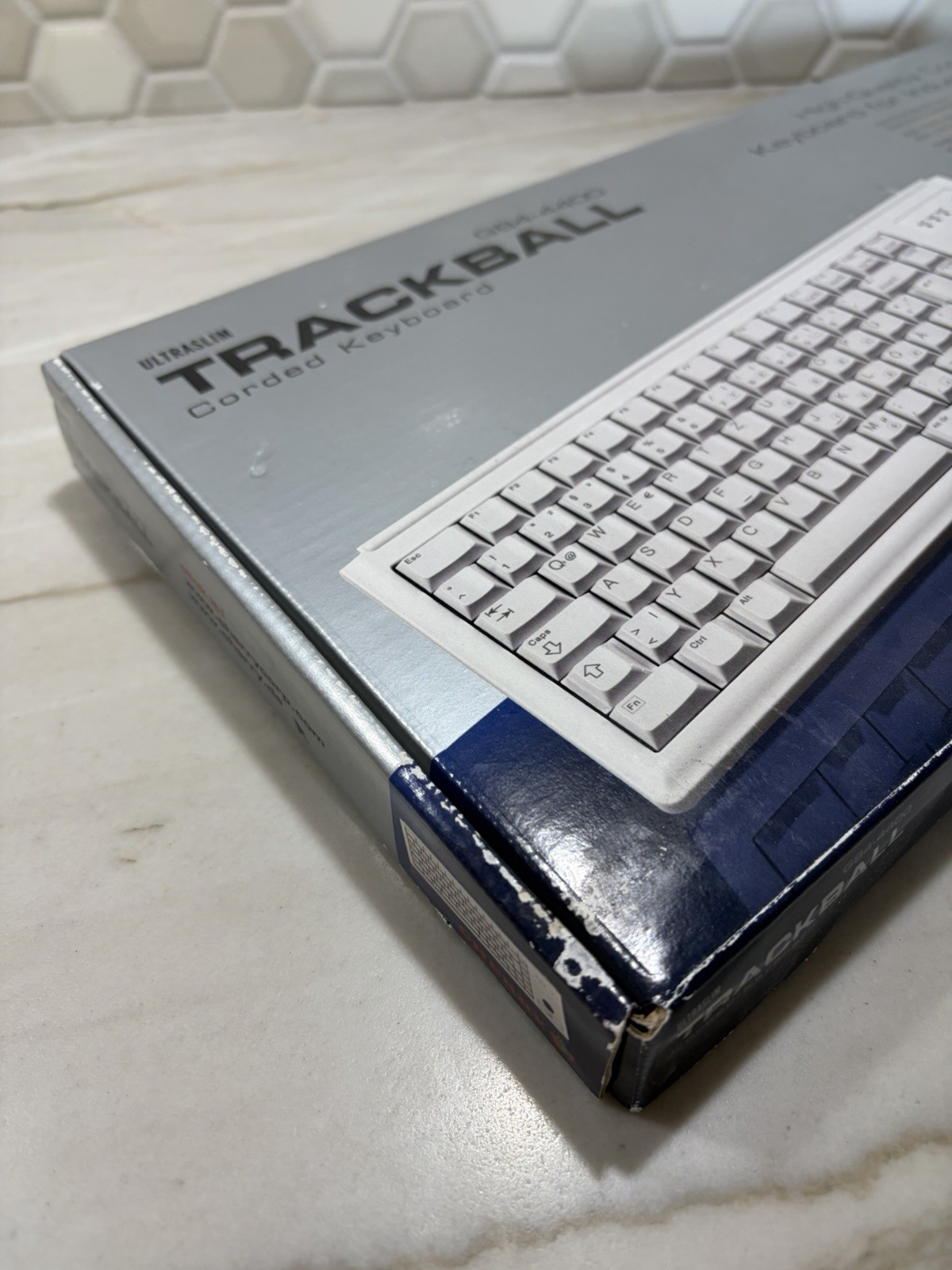 Cherry G84-4405PPBUS G84-4400 Ultraslim Trackball Keyboard