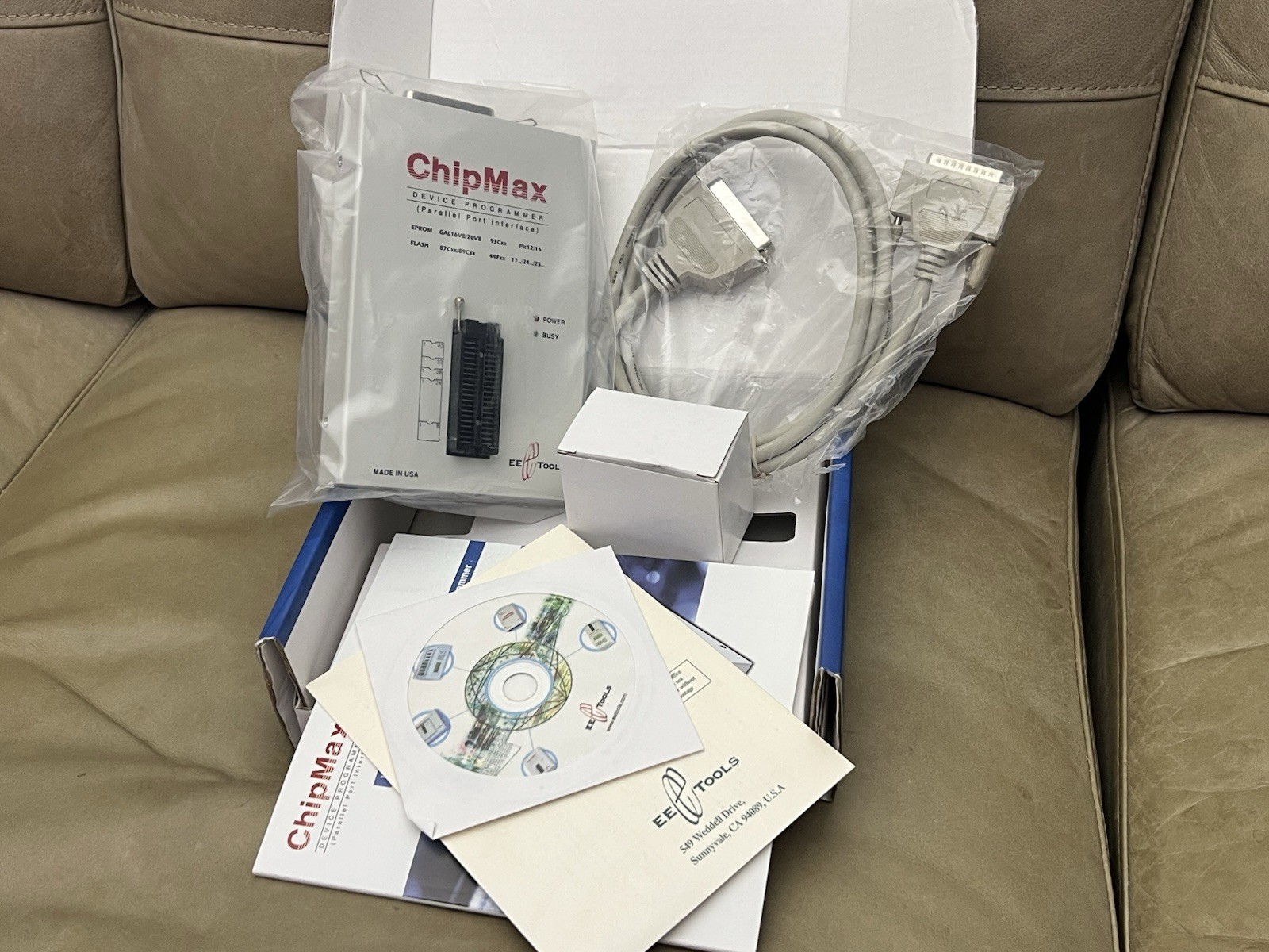 NEW EE Tools ChipMax Universal Device Programmer – Parallel Port – NIB Complete