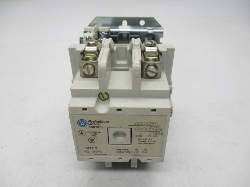 WESTINGHOUSE A201K2BA 6710C55G02 115/230V 45A NSMP