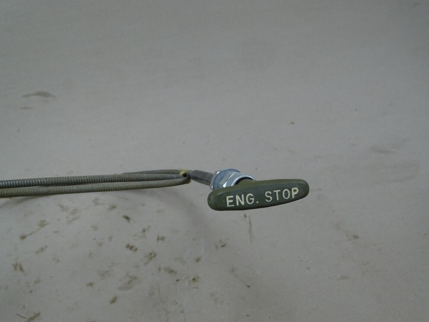 Military Vehicle Push-Pull Control Assembly 116-032-280, 2990-00-131-6151
