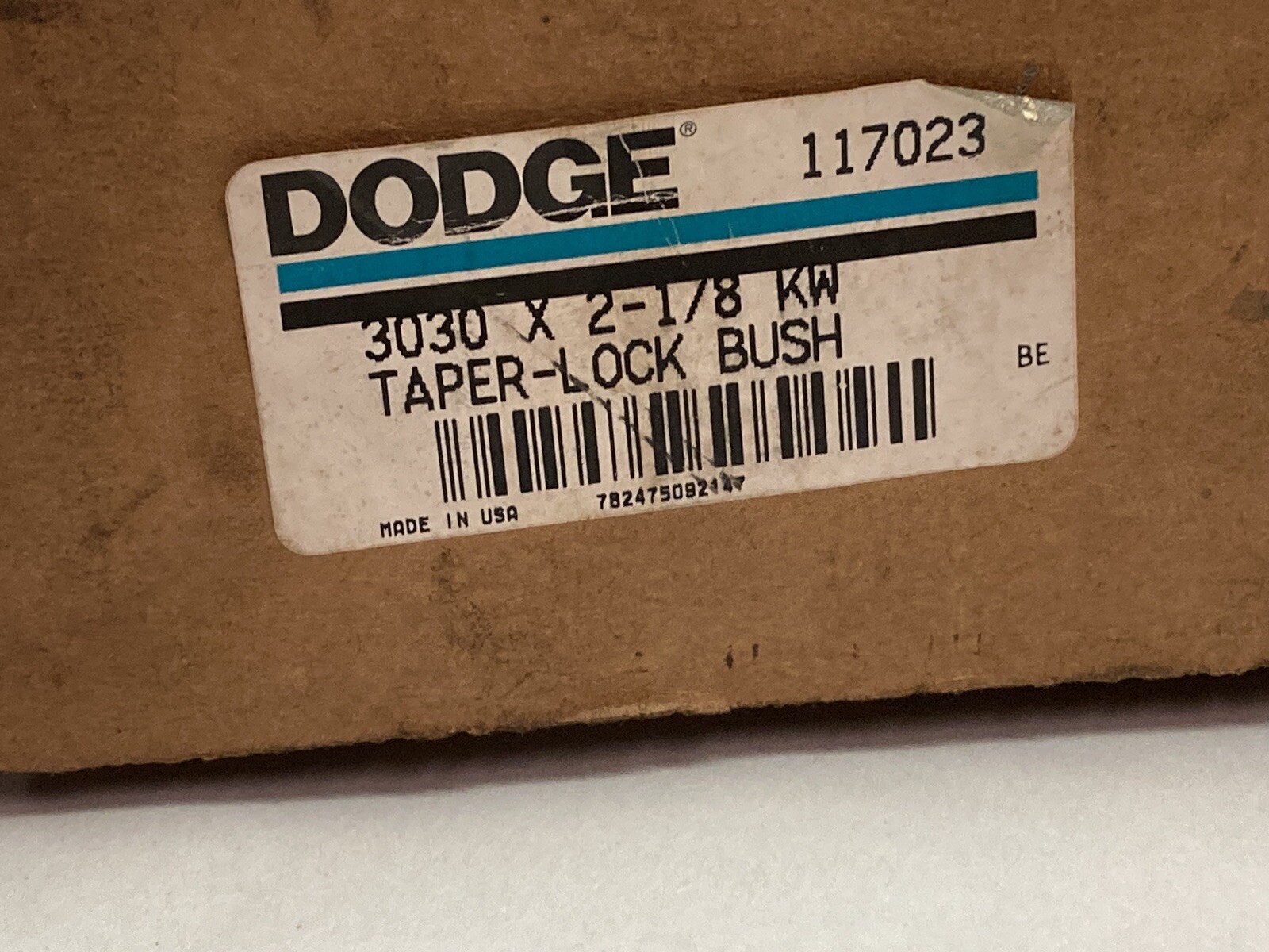 Dodge,117023 3030×2-1/8 KW,Taper Lock Bushing