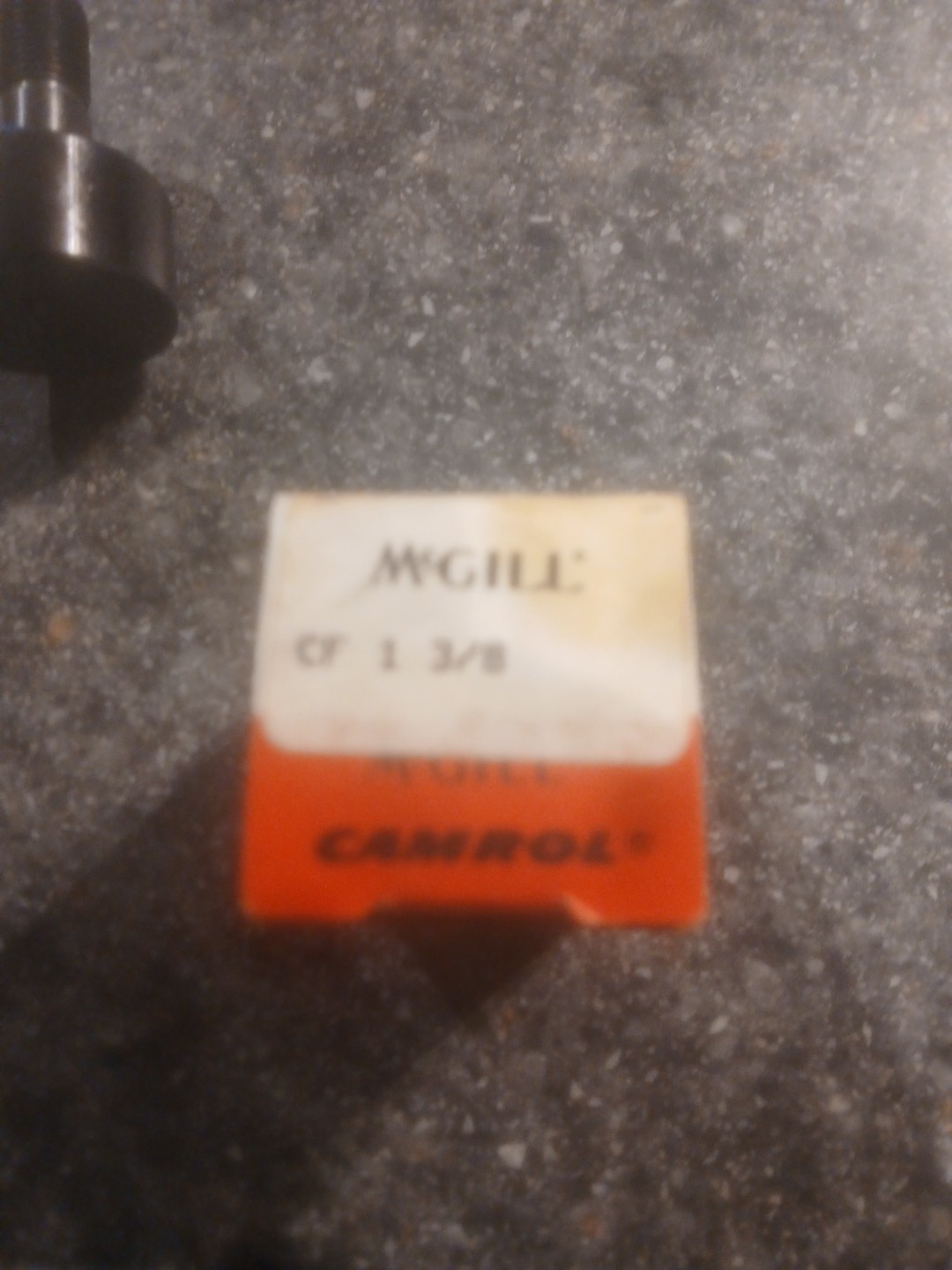 NEW MCGILL CF 1-3/8 CAM FOLLOWER,