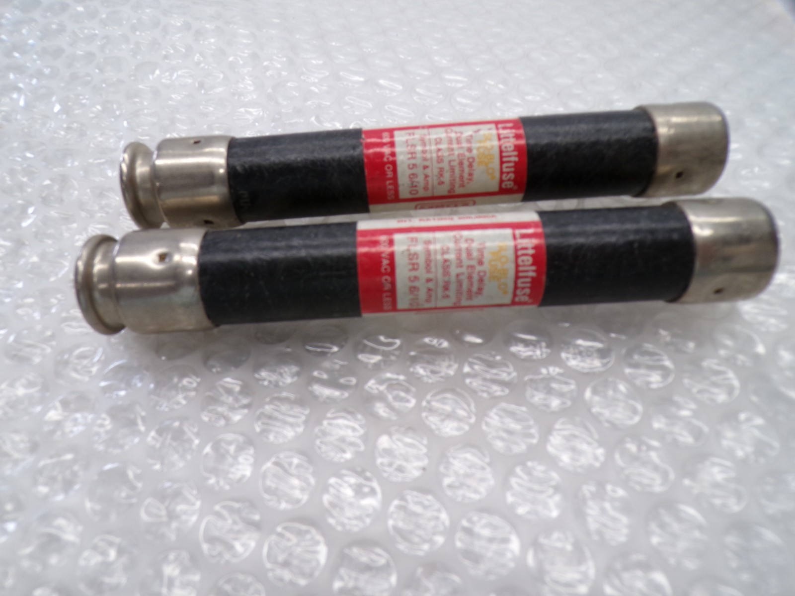 LITTELFUSE FLSR-5-6/10 FUSE LOT OF 2 NSNP