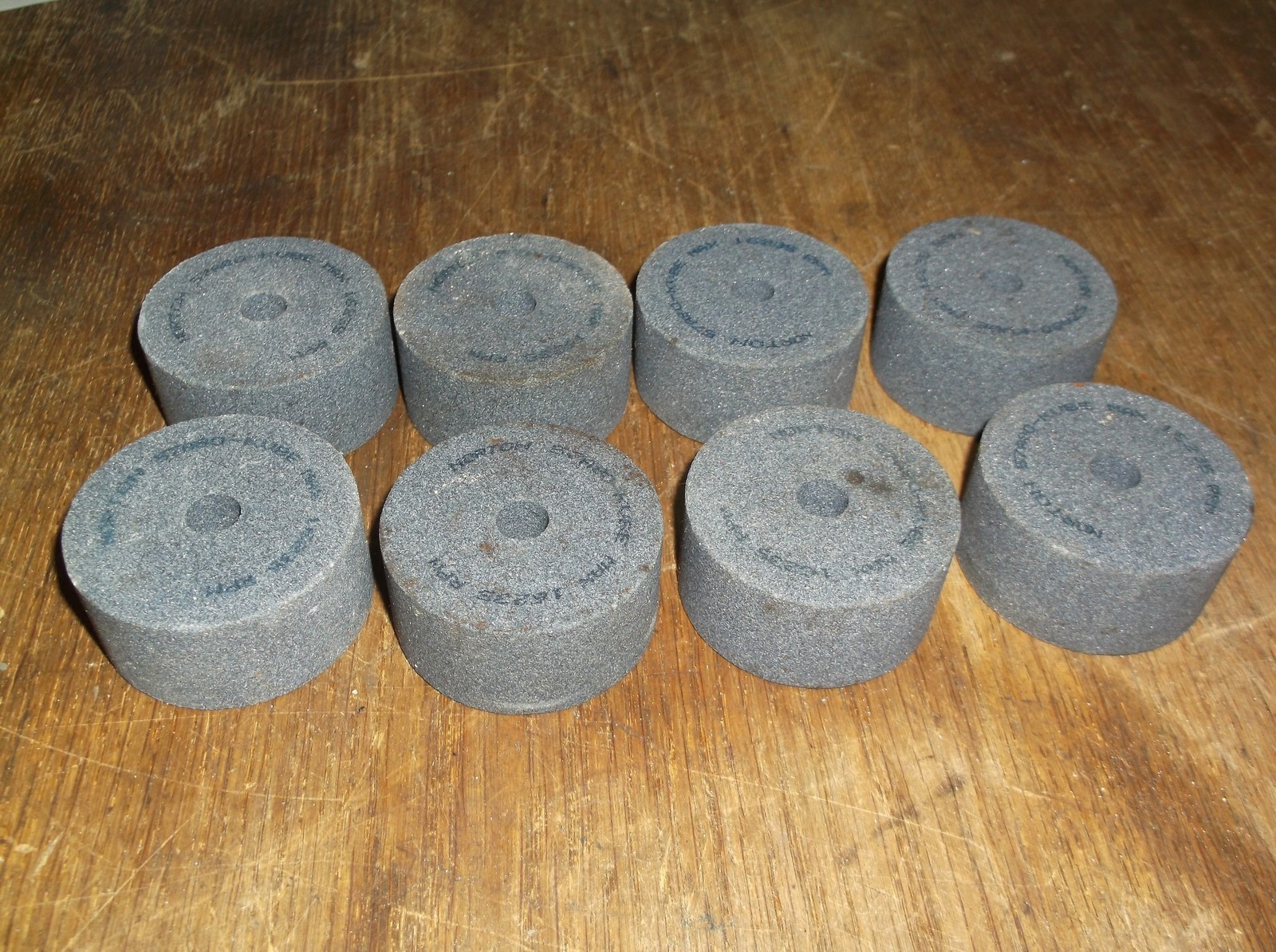 NEW Norton 57A80-KVBF 16235 RPM Abrasive Grinding Wheels, Lot of 8 *FREE SHIP*