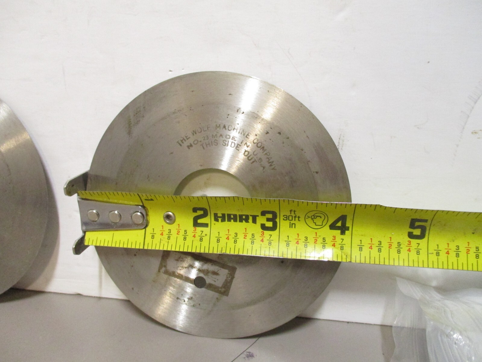 x2 No. 23 Cutter Wheel 4″ for Vintage Wolf Model R Electric Fabric Cutter