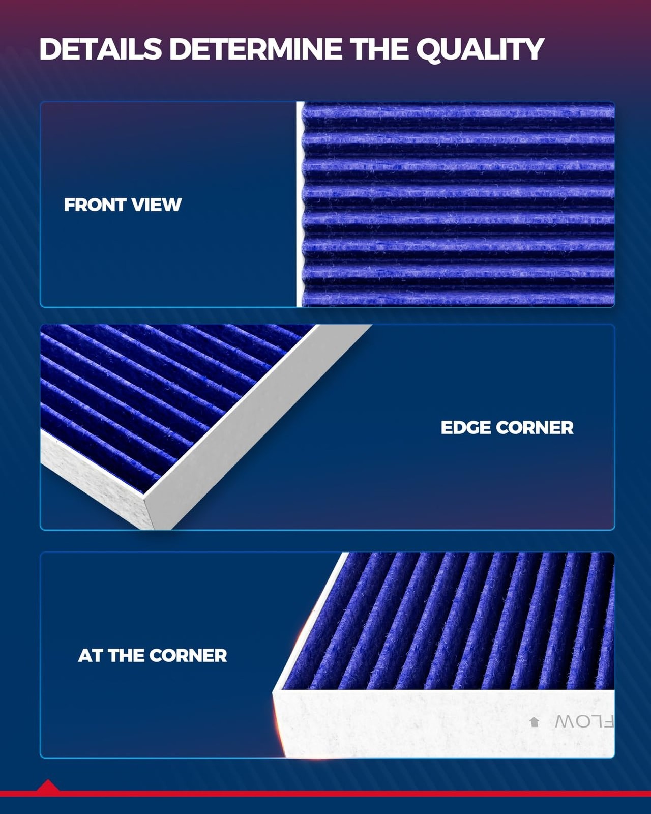 KAX Premium HEPA Cabin Air Filter with Dual Active Carbon, CF11671 Replacemen…
