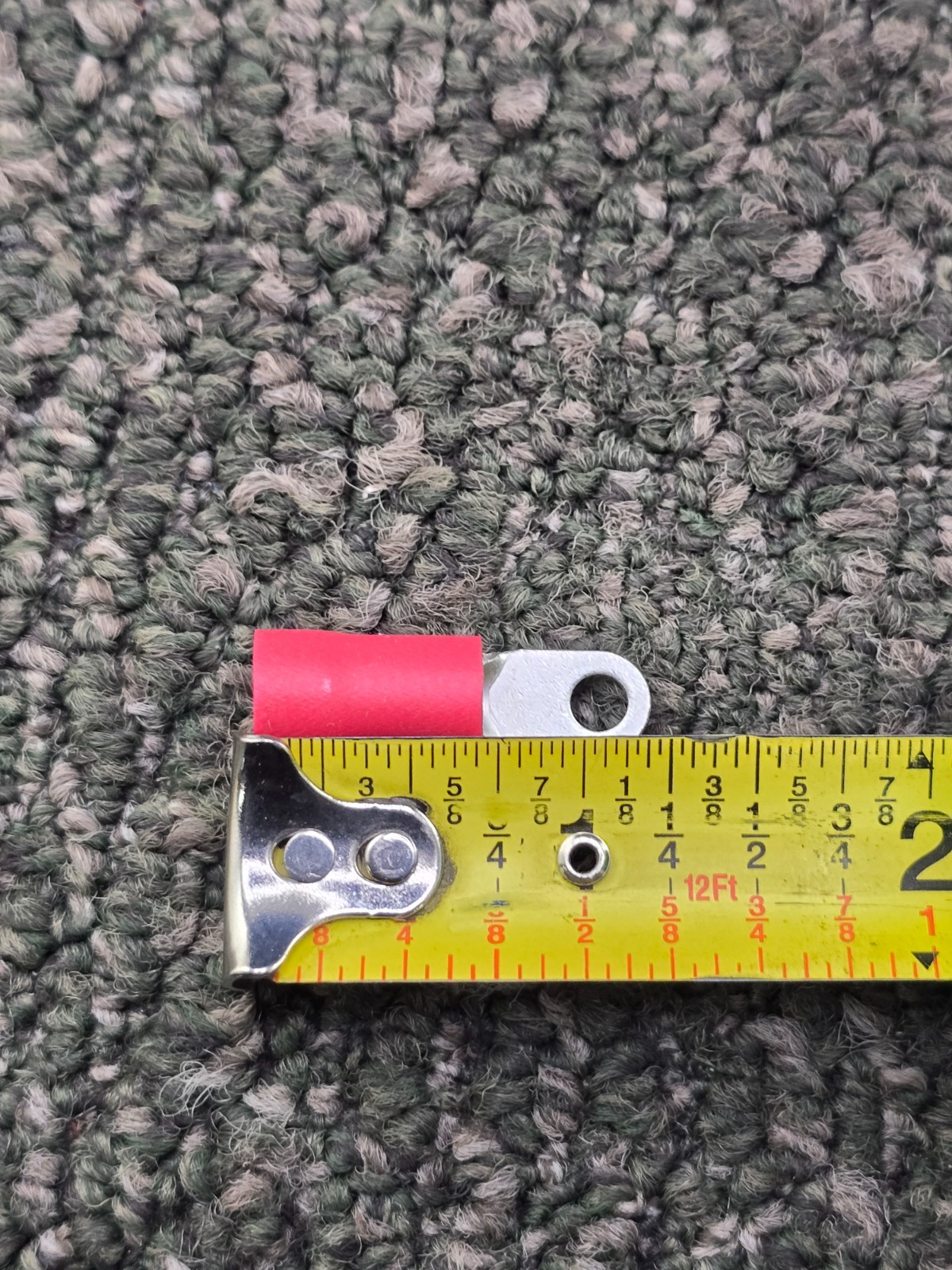 (QTY 25) Panduit EV8-8R-Q StrongHold Vinyl-Insulated Ring Terminals 8 AWG Str
