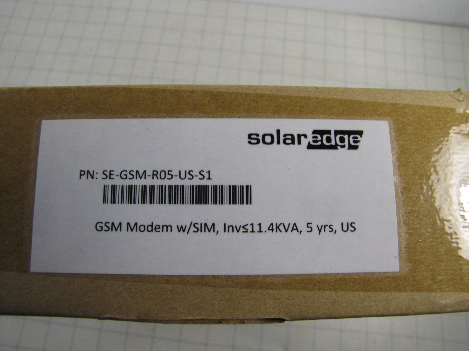 SolarEdge SE-GSM-R05-US-S1 GSM Modem w/ Sim