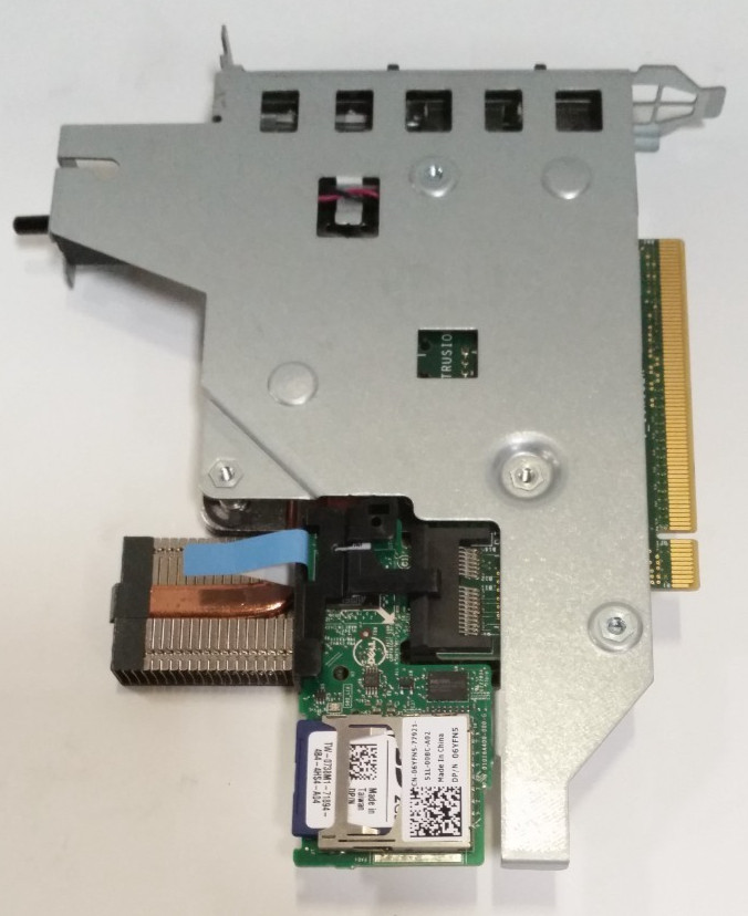 Lo Of 2 Dell C63DV Intel i350/X520 2x 1GbE, 2x 10G SFP+ Network Daughter Card