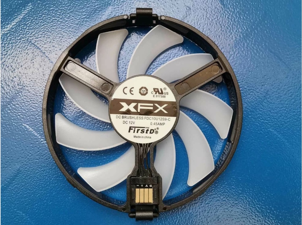 XFX RX470 RX480 Graphics 0.45A GPU Fan For XFX RX 370/470/480/580 GTR Video card