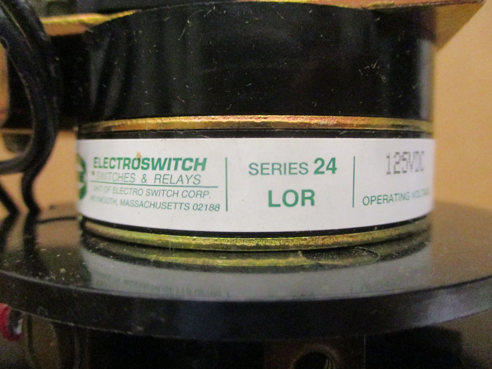 New Open Box Electroswitch 7810K 0006 Series 24 LOR Switch & Relay 53080NADC
