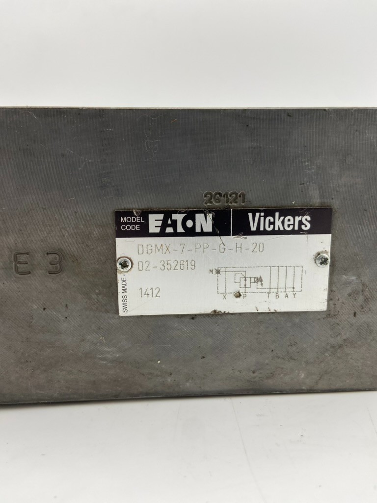 EATON | Vickers – Relief Valve – 02-352619, DGMX 7 PP G H 20 – Genuine-New